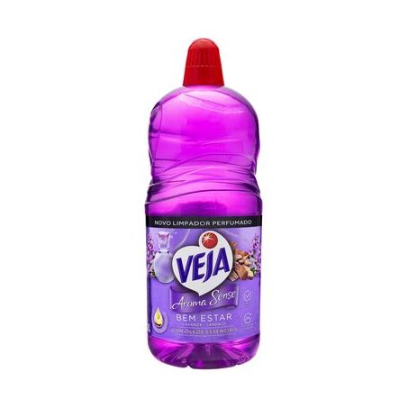 Limpador Veja Aroma Sense Perfumado Bem Estar 2l