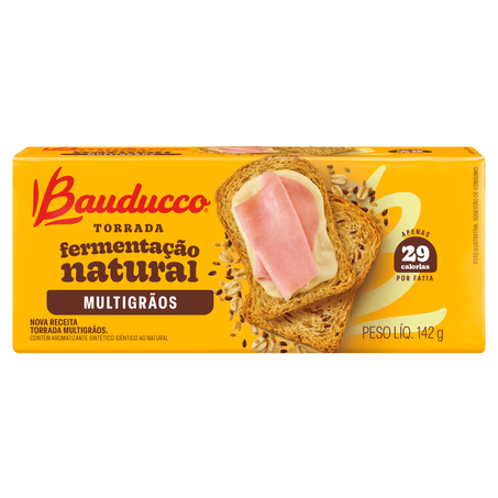 TORRADA BAUDUCCO MULTIGRÃOS 142G