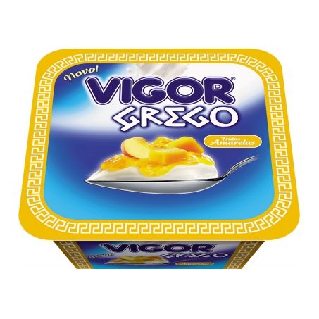 Iogurte Grego Vigor Frutas Amarelas 90g