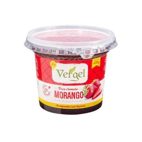 Doce de fruta vergel morango 400g