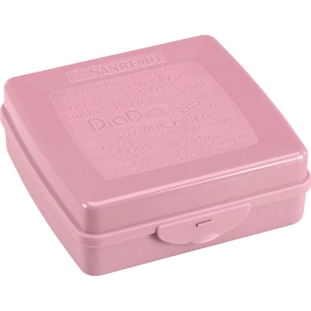 Sanduicheira Sanremo Plástico - Rosa - Ref. SR8641
