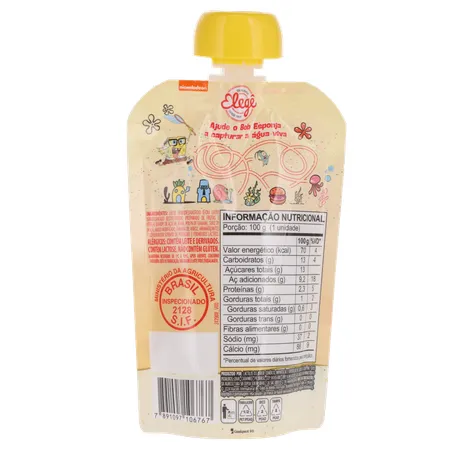 Iogurte Bob Esponja Vitamina De Frutas e Cereais 100g 360-17