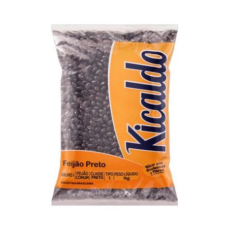 FEIJAO PRETO KICALDO 1KG