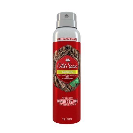 Antitranspirante Amadeirado Old Spice 150ml Spray