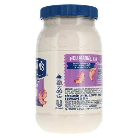 MAIONESE HELLMANNS SABORES AIOLI 500G 360-8
