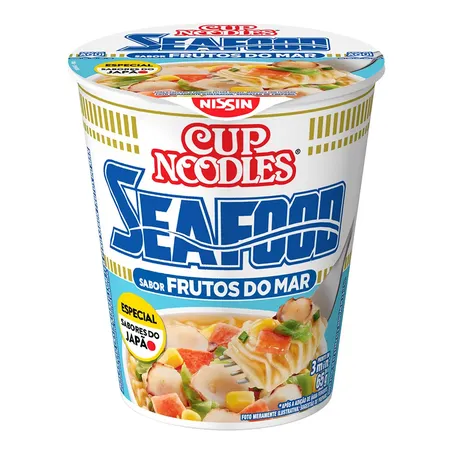 Macarrao cupnood 65g frutos do mar