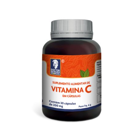 CAPSULA DOCTOR BERGER VITAM C 200MG  C/30UN