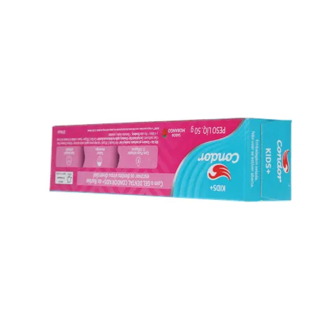 Creme Dental Infantil Barbie Morango com Flúor Condor 50G 360-23