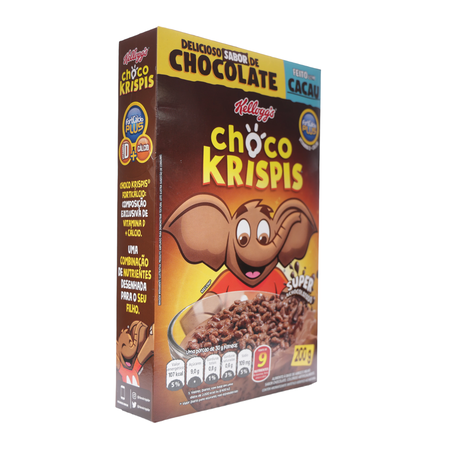 Cereal Matinal de Chocolate Choco Krispis Kelloggs 200G 360-53