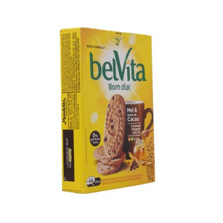 Biscoito Integral Belvita Mel/Cacau 75g 360-52