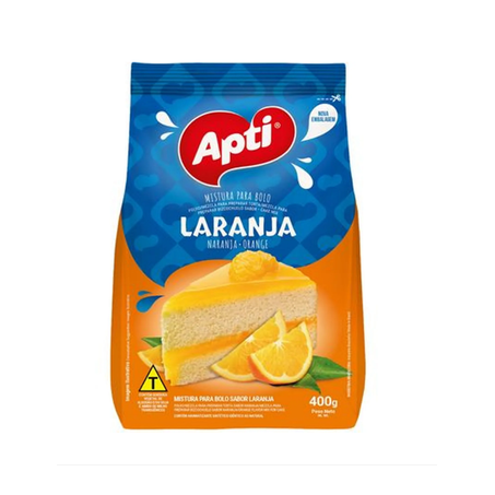 MISTURA PARA BOLO LARANJA APTI 400G
