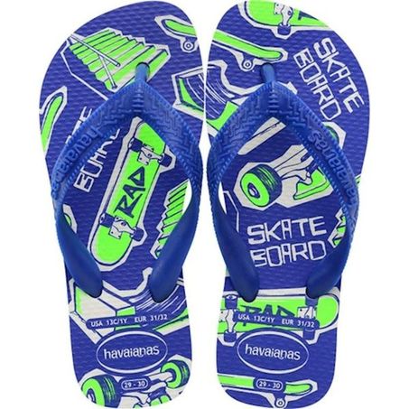 Sand.havaianas kids athletic bco/azul 27/28
