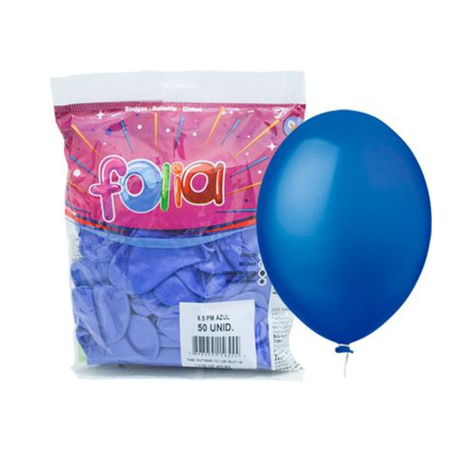 BALAO FOLIA  LISO 6.5  X 20 AZUL