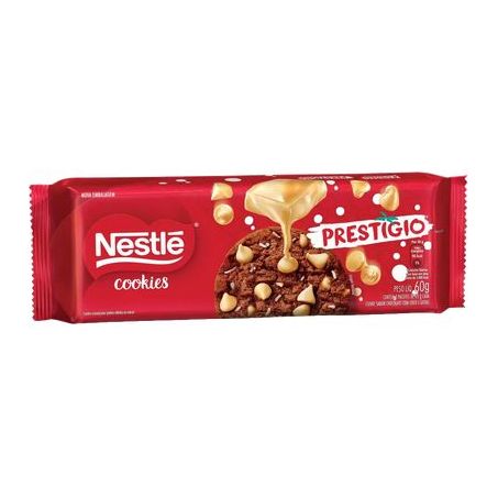 Biscoito Cookie Prestígio Nestlé Pacote 60G