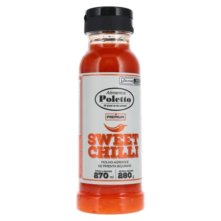 MOLHO PIMENTA POLETTO SWEET CHILLI  280G 360-35