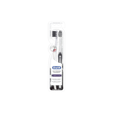 Escova Dental Oral-B Whitening Therapy com 2 Unidades