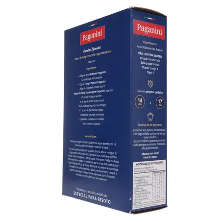 Arroz Arbório Paganini Caixa 1Kg 360-23