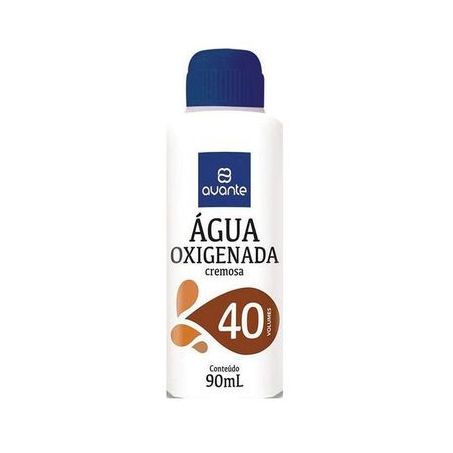 Água oxigenada cremosa avante 40v 90ml