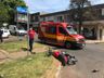 Colisão deixa motociclista ferido no centro de São Miguel do Oeste 