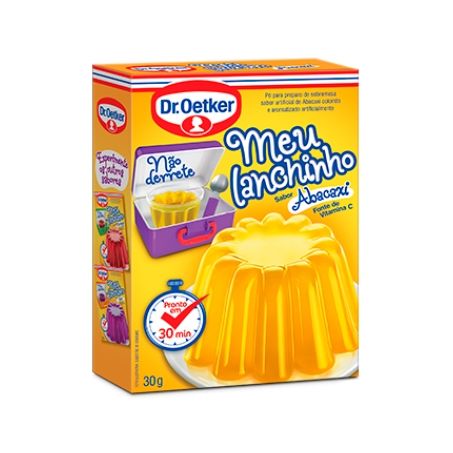 Pó Preparo Sobremesa Abacaxi Meu Lanchinho Dr. Oetker 30G