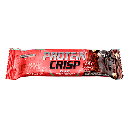 Barra Integralmedica Protein Crisp Brownie de Chocolate 45g
