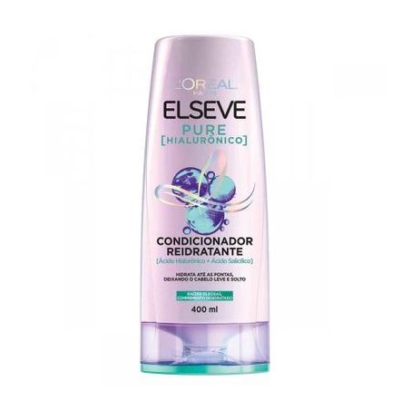 Condicionador reidratante pure hialuronico elseve 400ml