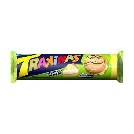 Biscoito trakinas 126g tortinha de limao