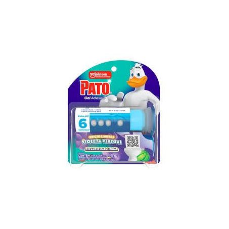 Gel adesivo pato violeta virtual aparelho + refil 38g