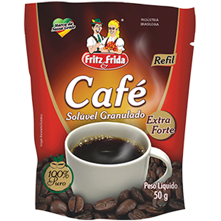 Café fritz e frida 50g solúvel