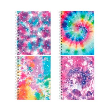 CADERNO TILIBRA GOOD VIBE 10M 160F