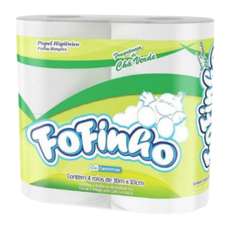 PAPEL HIG FOFINHO NEUT FS 30M 4UN PERF CHA VDE