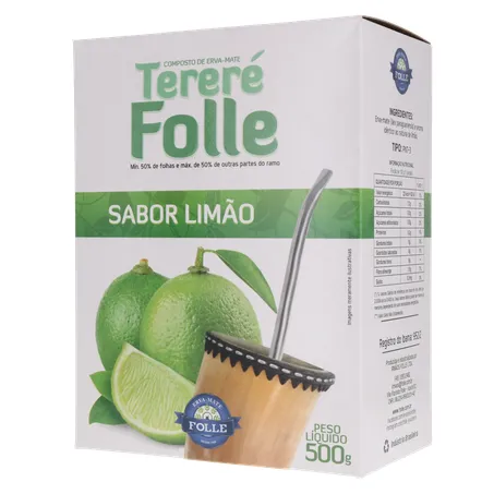 Erva tererê folle limão 500g 360-3