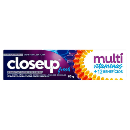 Creme Dental Closeup 85g - Multibenefícios