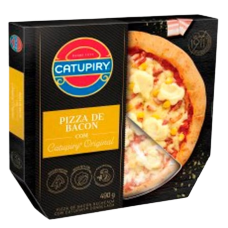 PIZZA BACON C CATUPIRY 490G