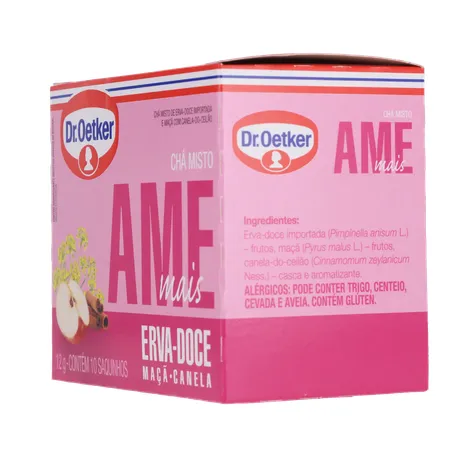 CHÁ DR. OETKER AME MAIS C/10 UNIDADES 360-6