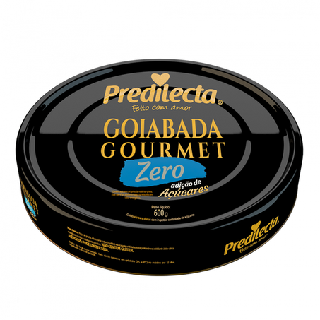 Goiabada zero açúcar predilecta lt 600g