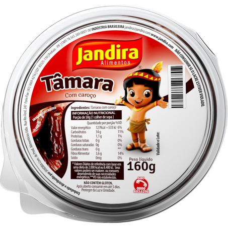 Tamaras Jandira 160g Pote Espanholas