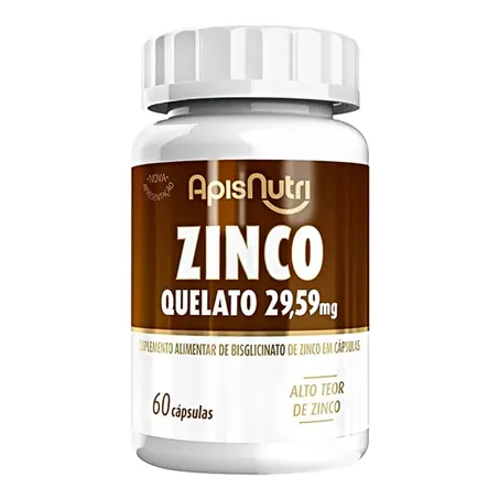 ZINCO 29,59MG 60 CAPS - APISNUTRI