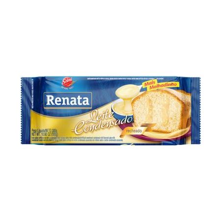 Bolo Recheado Renata Leite Condensado Unidade 300G