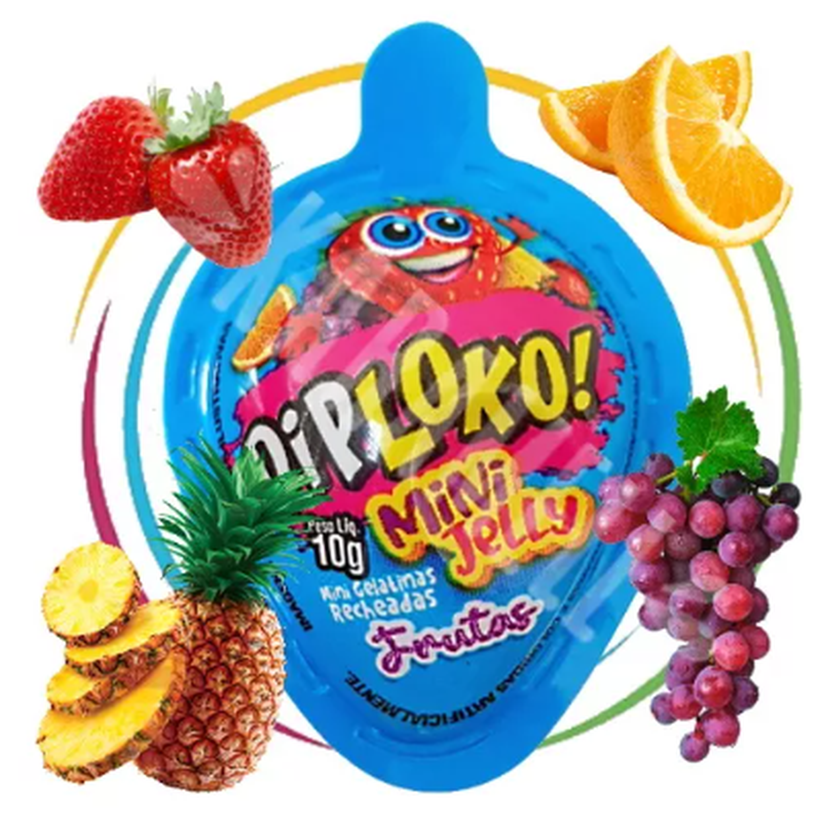 Super Willner - Mini Gelatina Diploko 10gr Frutas