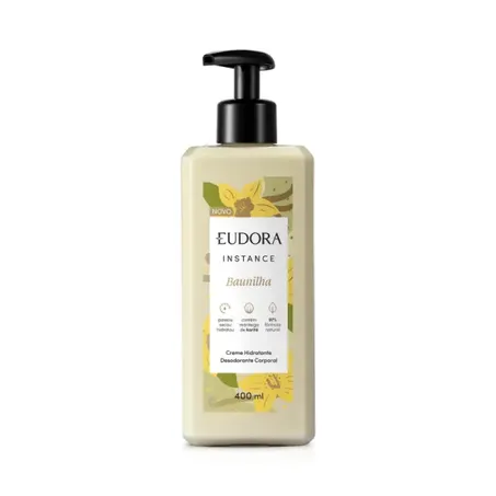 Creme hidratante eudora baunilha 400ml