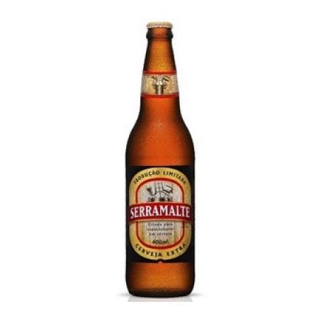 Cerveja serramalte extra 600ml