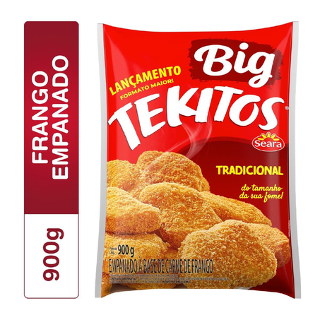 Empanado Big Tekitos Seara Tradicional 900G