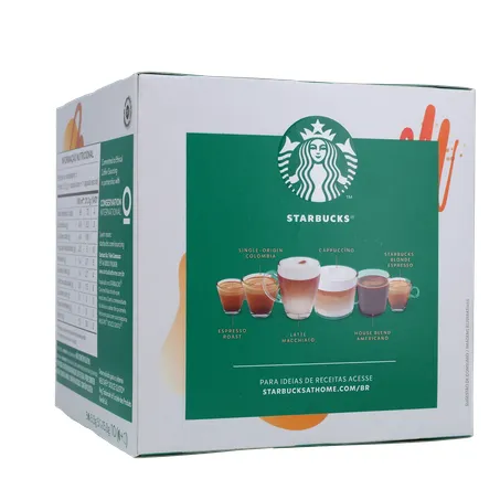 CAFÉ CÁPSULAS STARBUCKS CARAMEL MACCHIATO C/10 UN 360-25