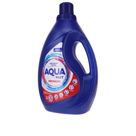 LAVA ROUPA LÍQUIDO AQUAFAST MULTIAÇÃO 3L 360-2