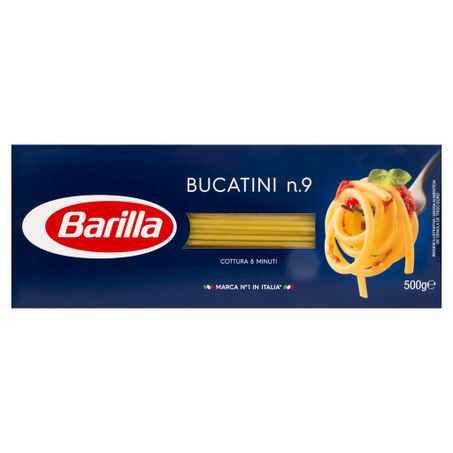 Macarrão de sêmola bucatini 9 barilla