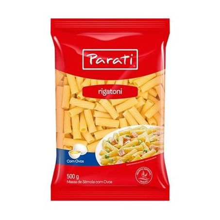 Massa parati 500g c/ovos rigatoni