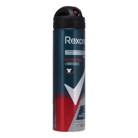 DESODORANTE AEROSSOL REXONA MEN ANTIBACTERIAL INVISIBLE 150ML 360-32