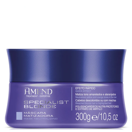Cr Tratamento Amend 300g Masc Matizadora Specialist Blonde