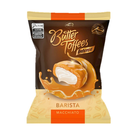 BALA ARCOR BUTTER TOFFEES CAFÉ MACCHIATO 90G